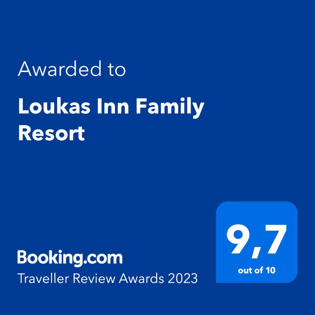Loukas Inn Family Resort Keri Exterior foto